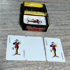 Anheuser-Busch Brewing Assn Budweiser classic paying cards